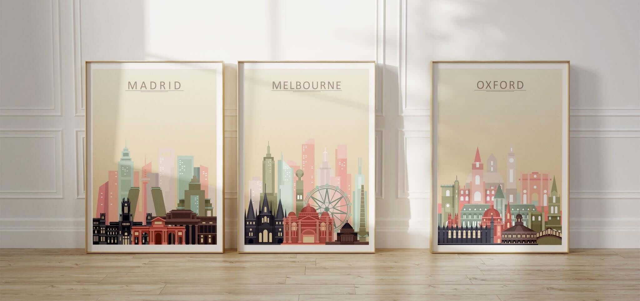 City Skyline Prints | UK