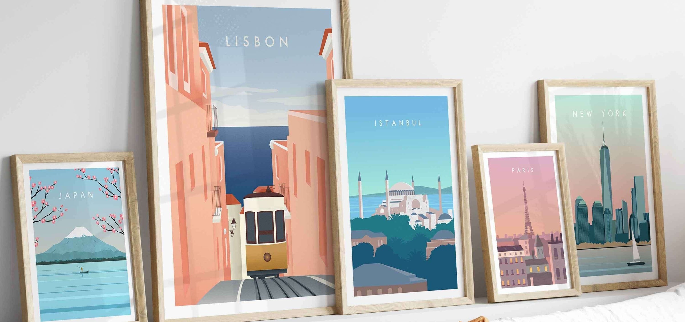 Romantic Travel Wanderlust Prints | Wall Art