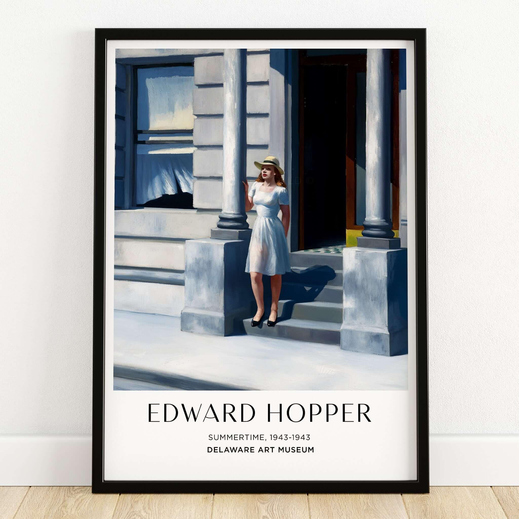 Edward Hopper Summertime 1943 Art Print Delaware Art This Art World Edward Hopper Summertime 1943 Art Print Delaware Art This Art World