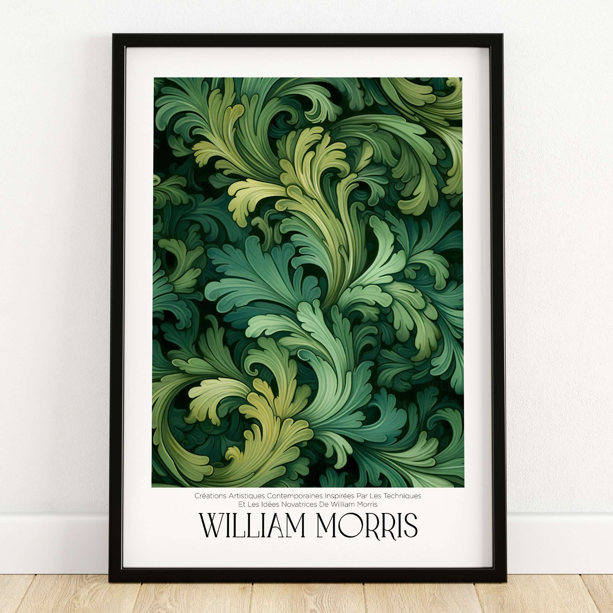 William Morris Green Acanthus Print - Art Poster – This Art World