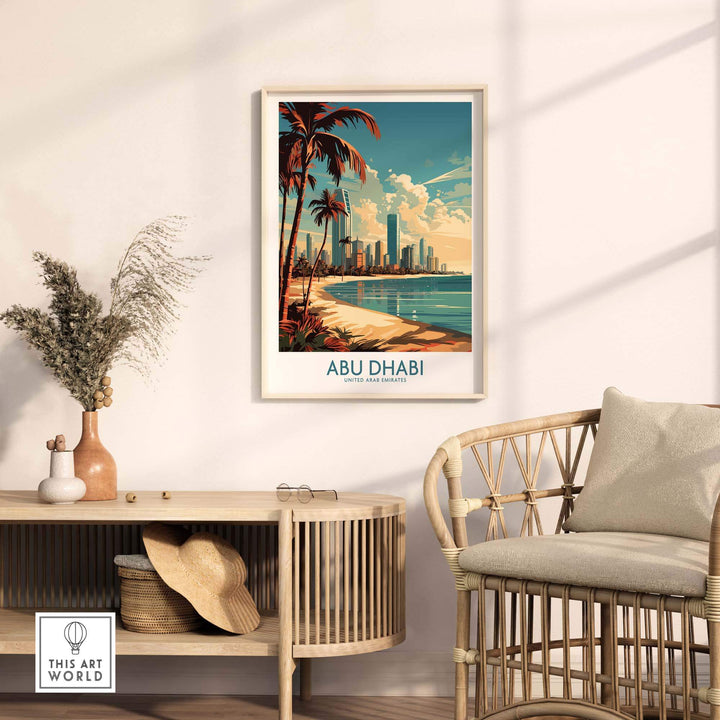Abu Dhabi Poster
