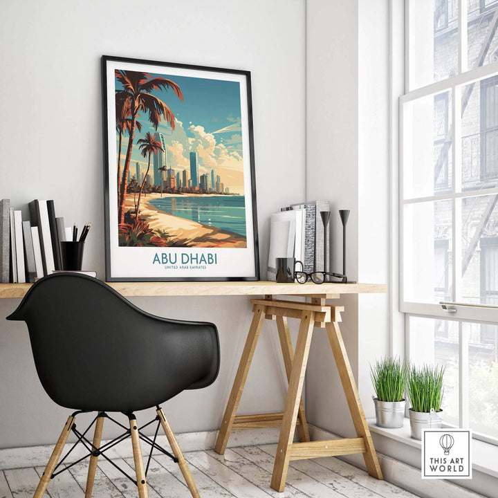 Abu Dhabi Poster