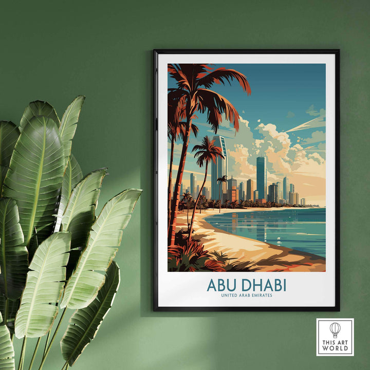 Abu Dhabi Poster