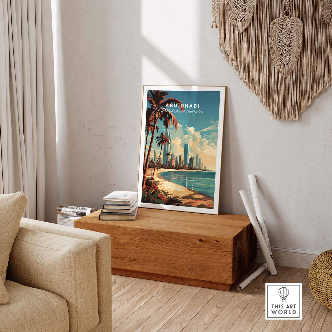 Abu Dhabi Print