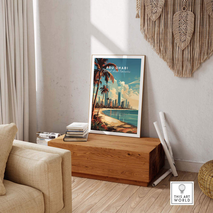 Abu Dhabi Print