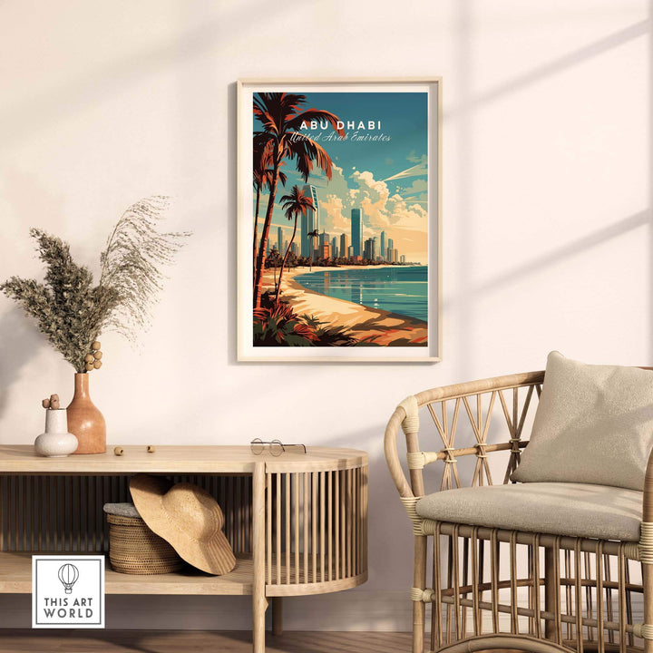 Abu Dhabi Print