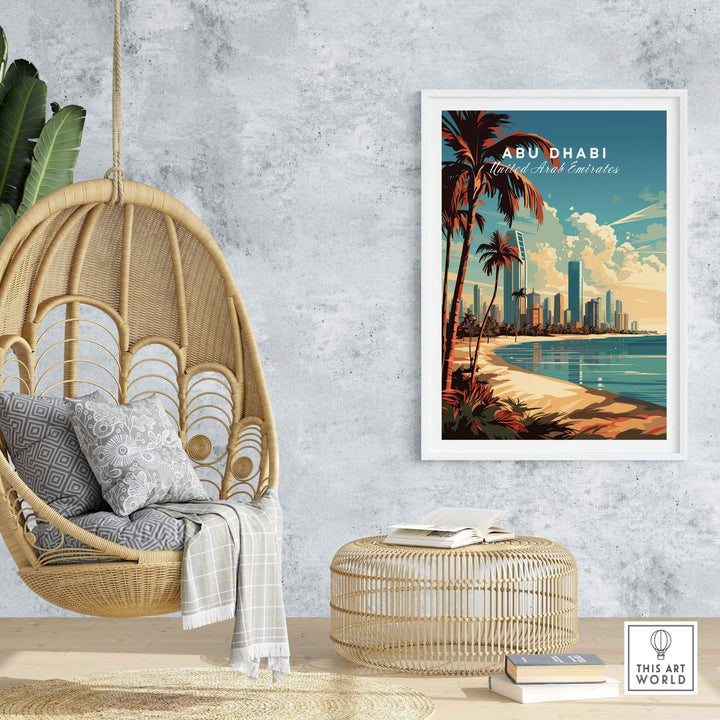 Abu Dhabi Print