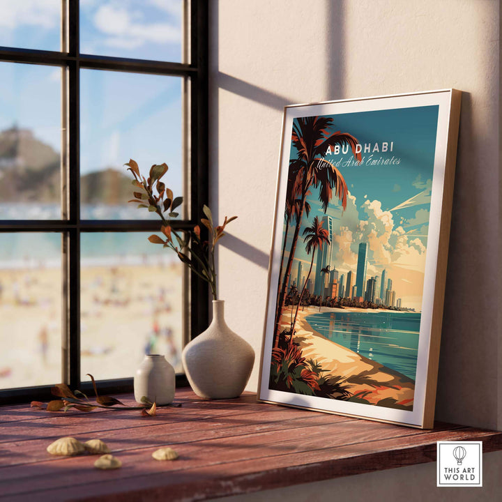 Abu Dhabi Print