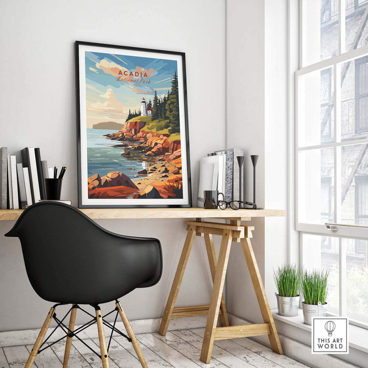 Acadia National Park Poster Print