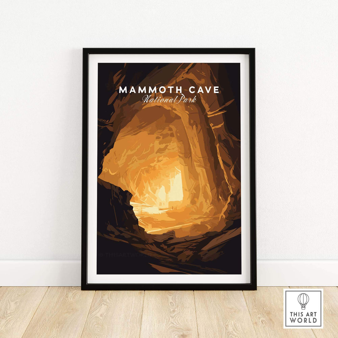 Mammoth Cave National Park Poster