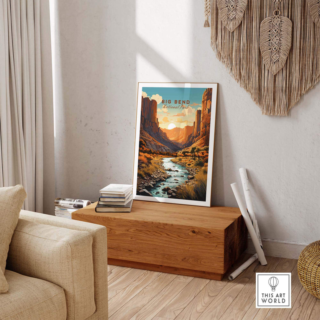 Big Bend Poster National Park