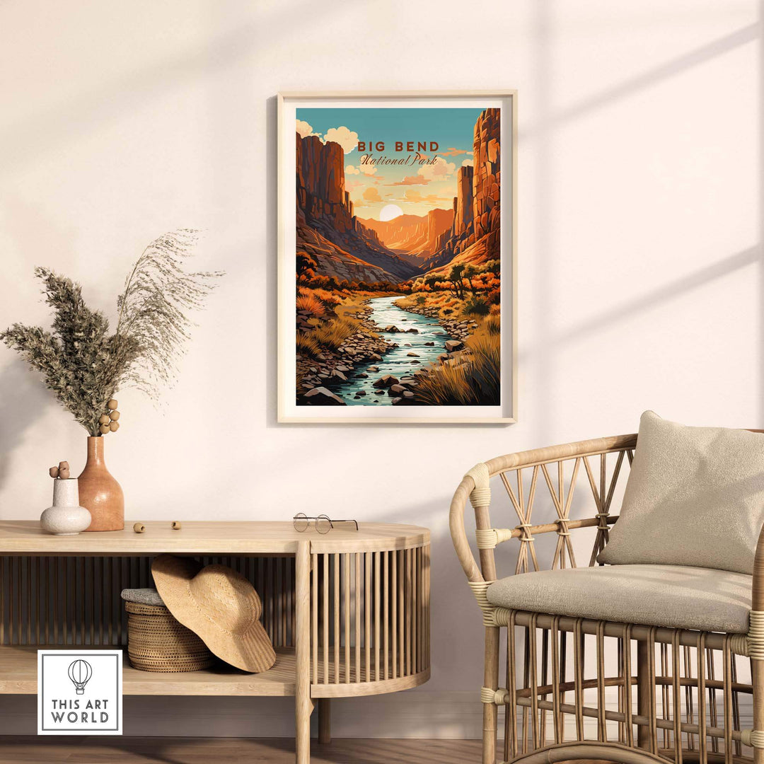Big Bend Poster National Park