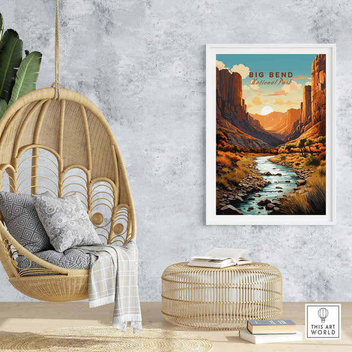 Big Bend Poster National Park