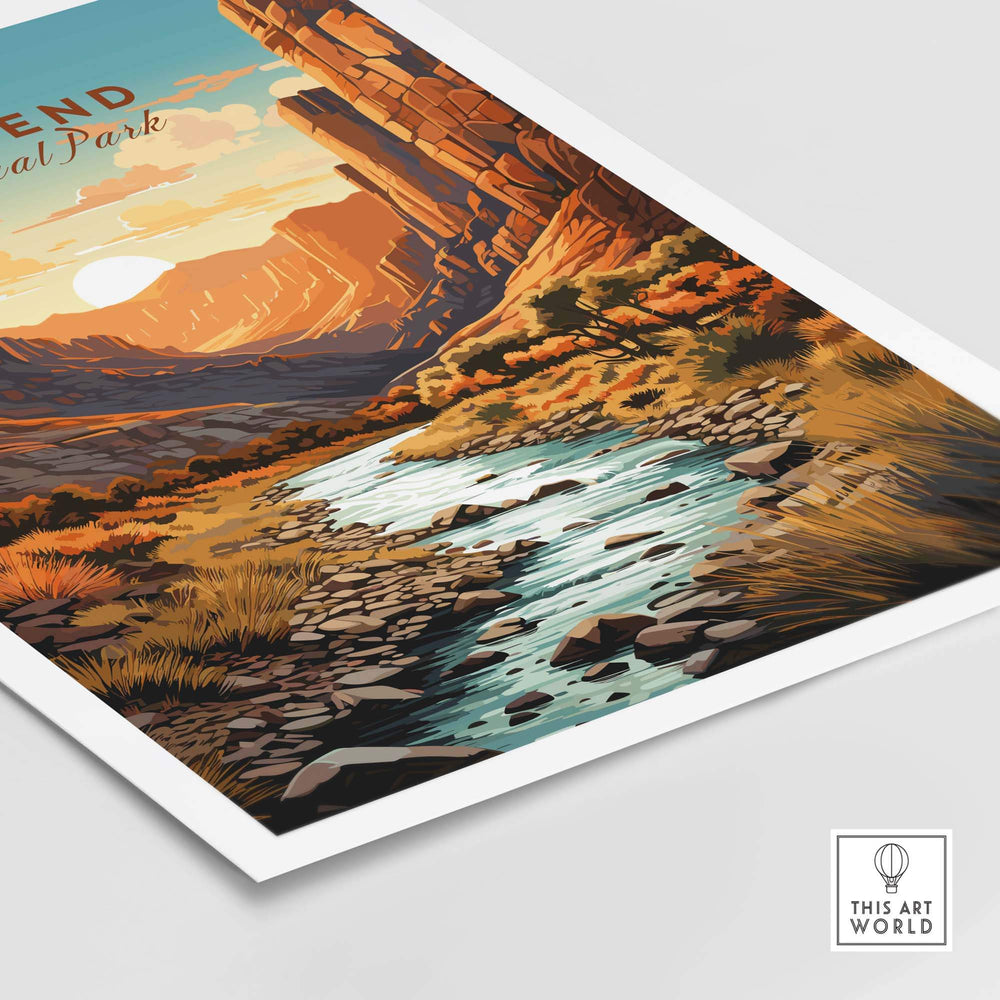 Big Bend Poster National Park