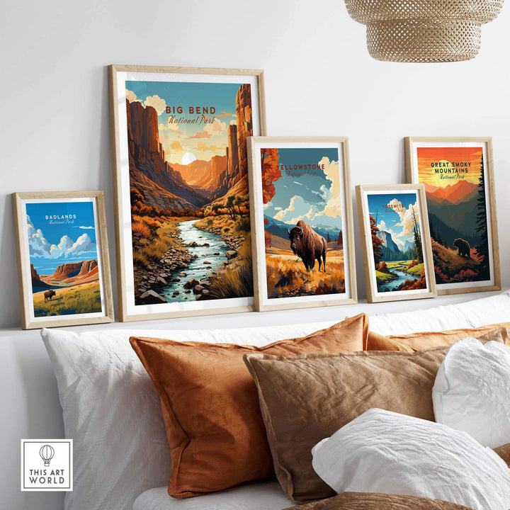 Big Bend Poster National Park
