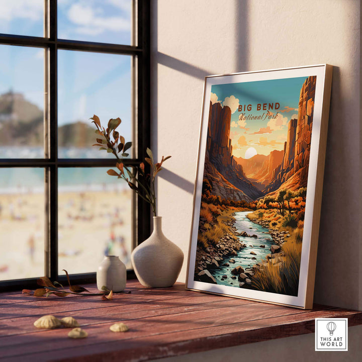 Big Bend Poster National Park
