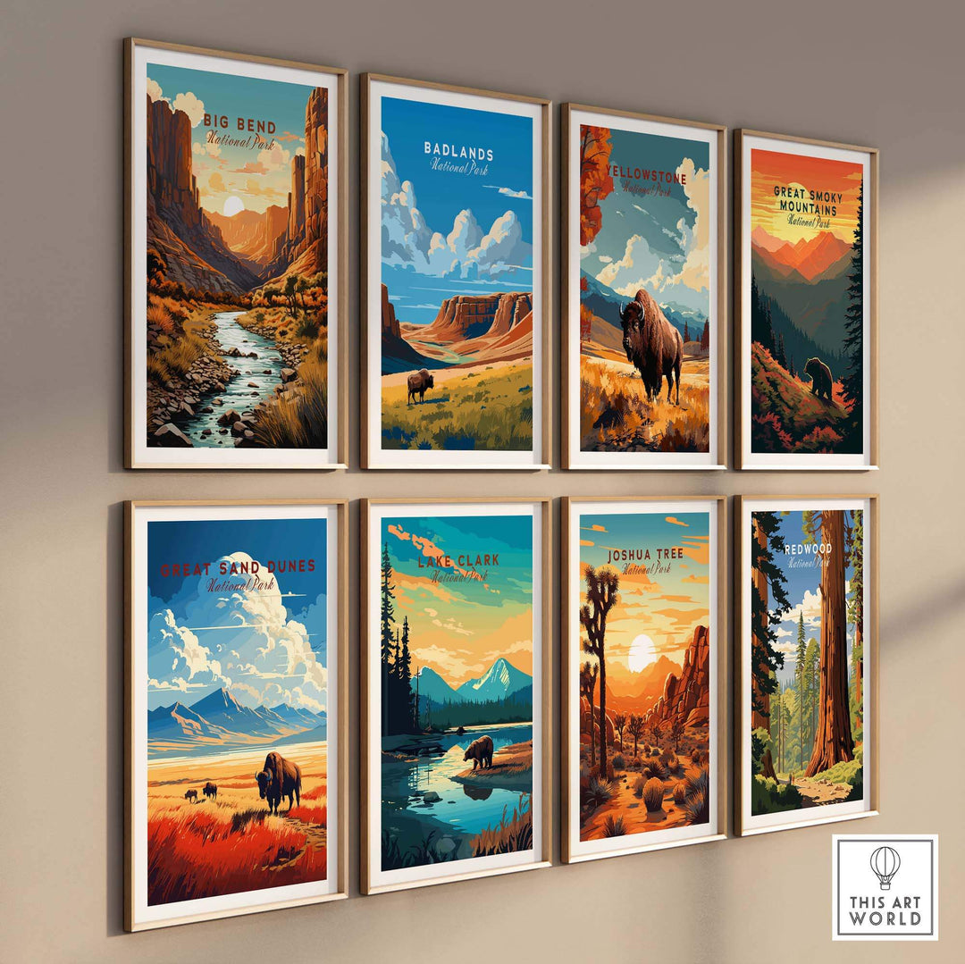 Big Bend Poster National Park