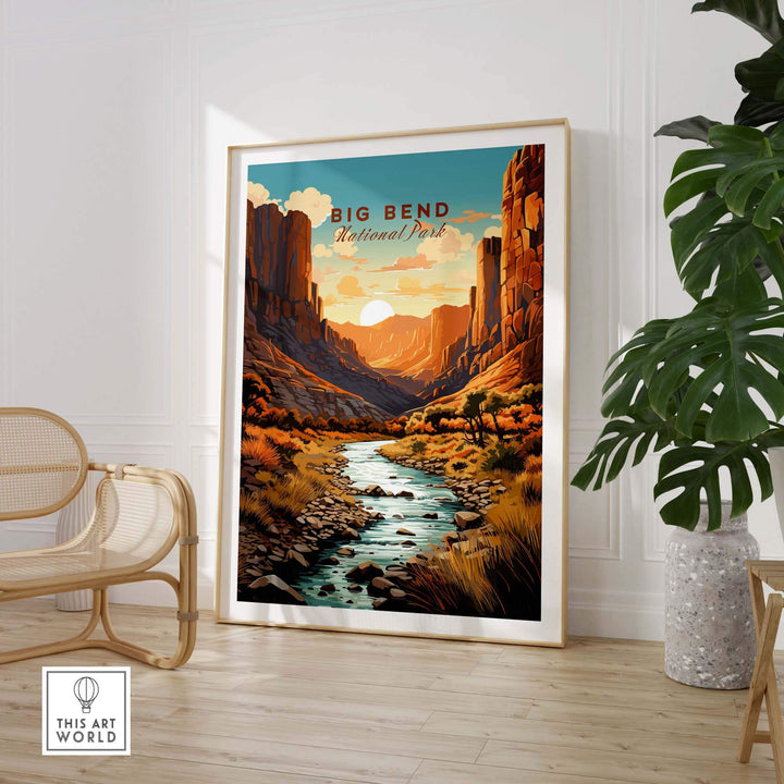 Big Bend Poster National Park