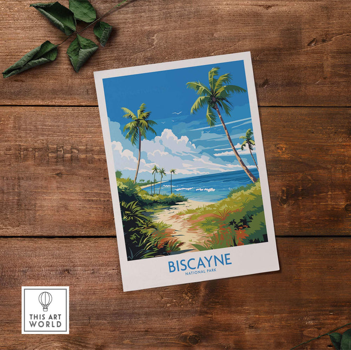 Biscayne Wall Art National Park