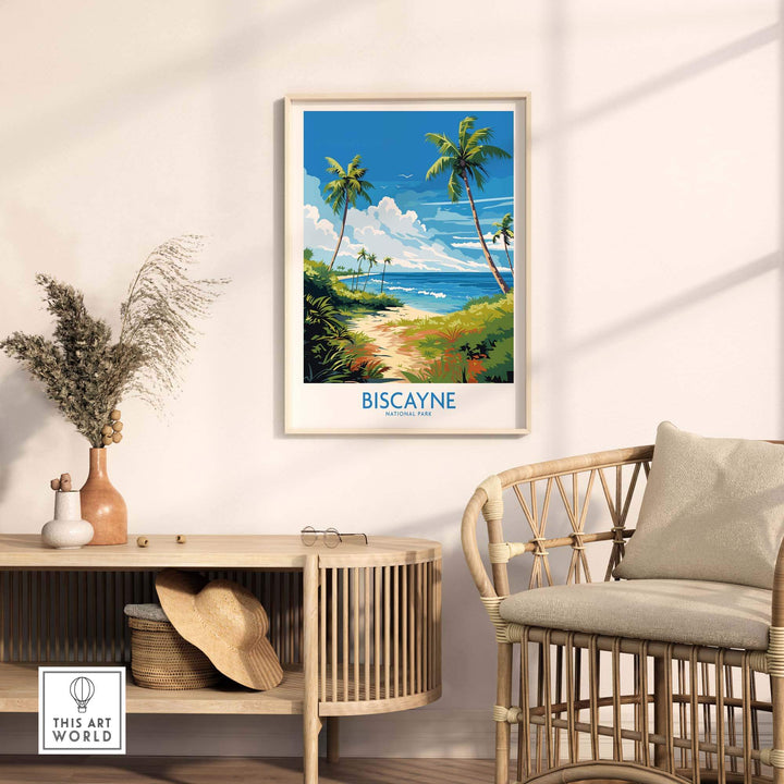 Biscayne Wall Art National Park