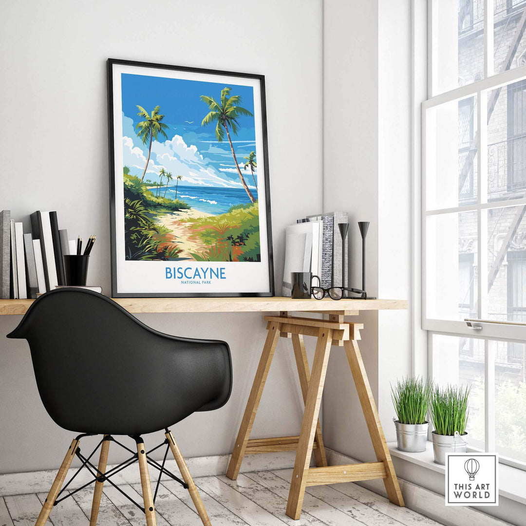 Biscayne Wall Art National Park