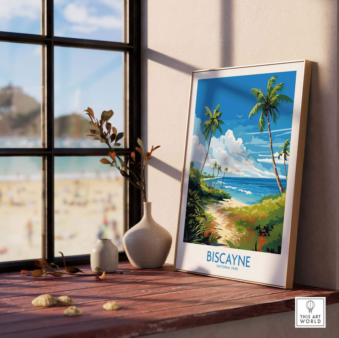 Biscayne Wall Art National Park