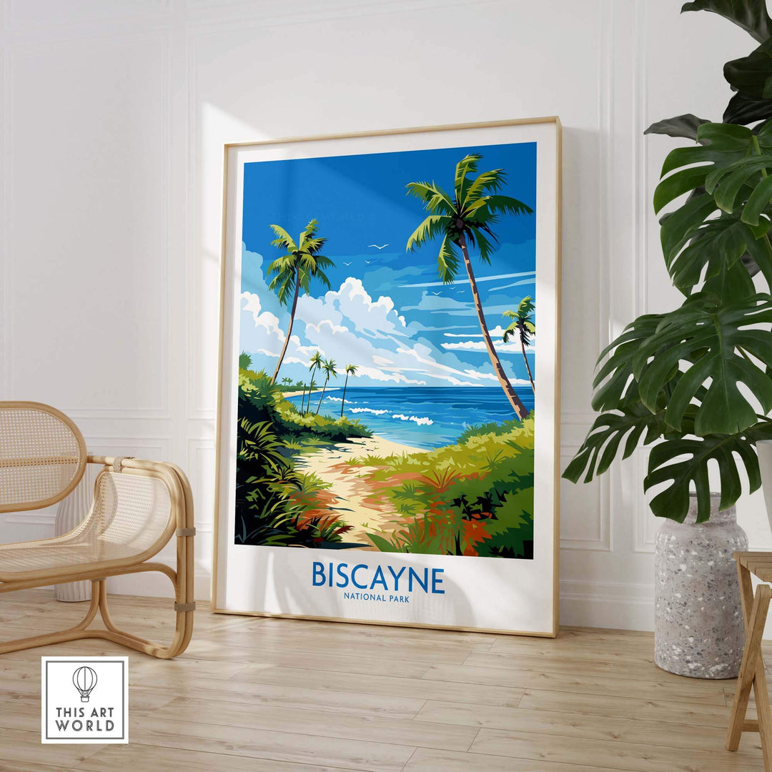 Biscayne Wall Art National Park