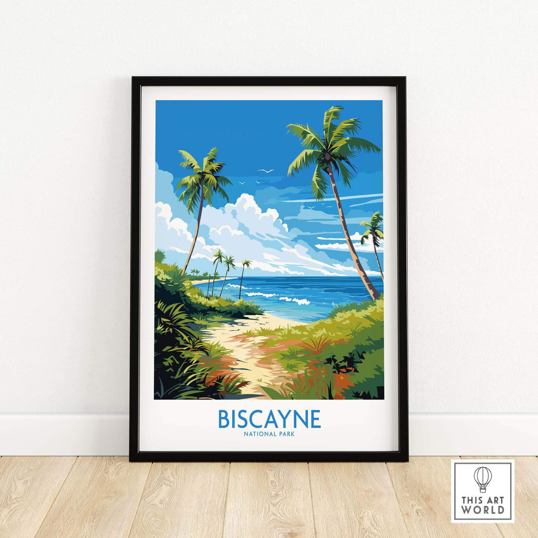 Biscayne Wall Art National Park