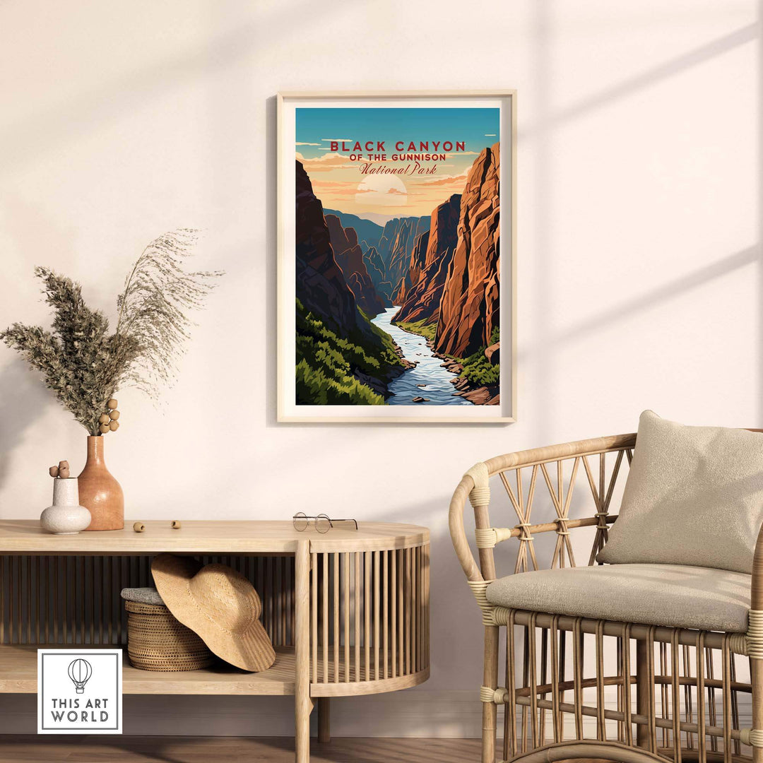 Black Canyon of the Gunnison Poster