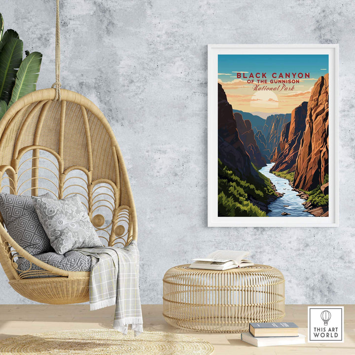 Black Canyon of the Gunnison Poster