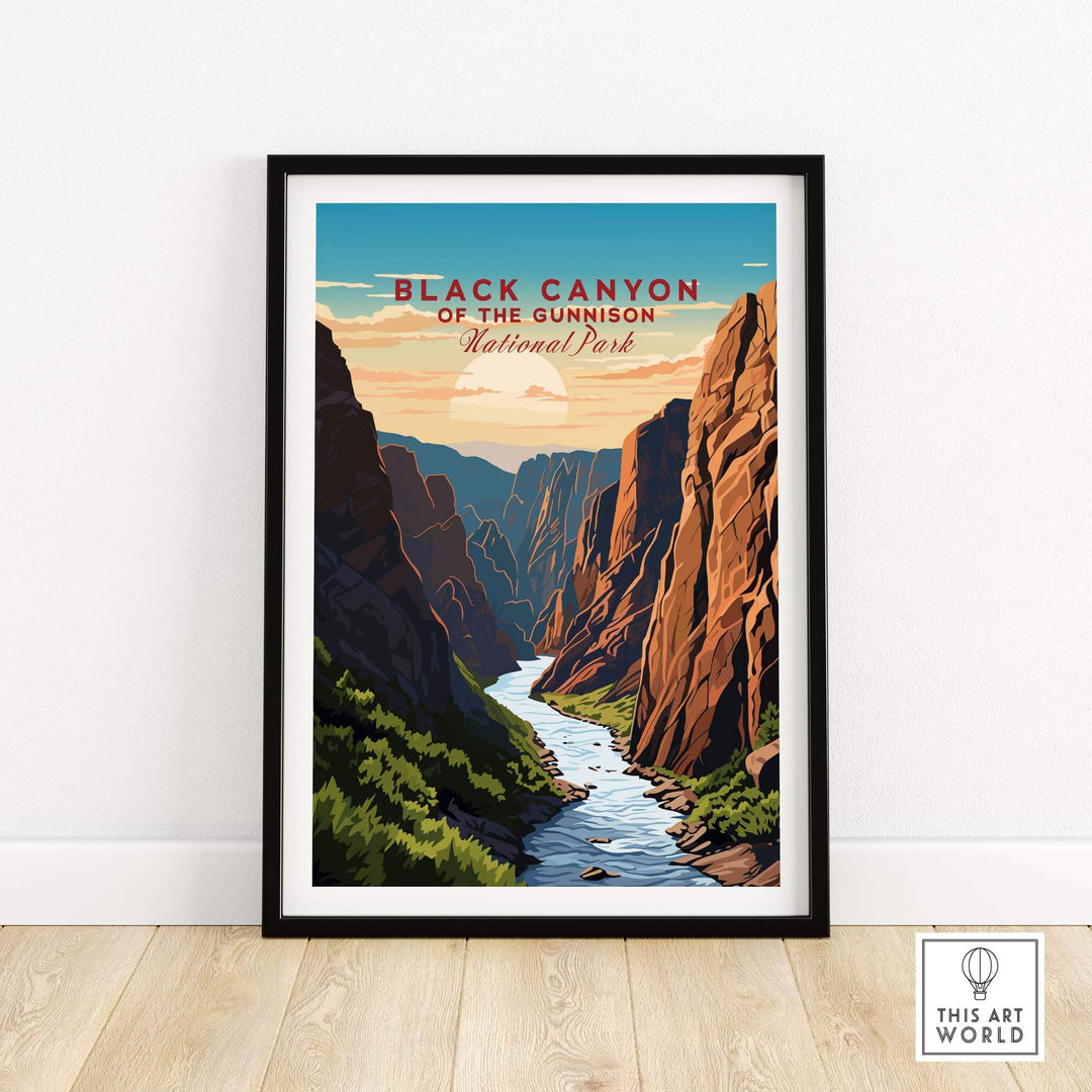 Black Canyon of the Gunnison Poster