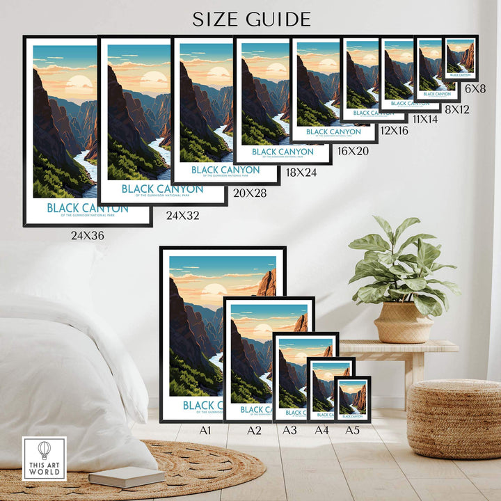 Black Canyon of the Gunnison Wall Art