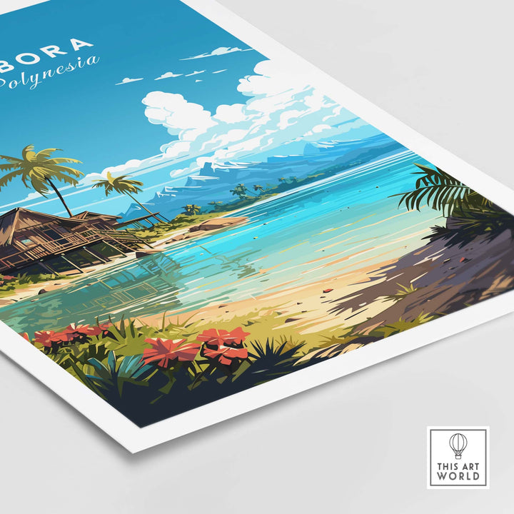 Bora Bora Print