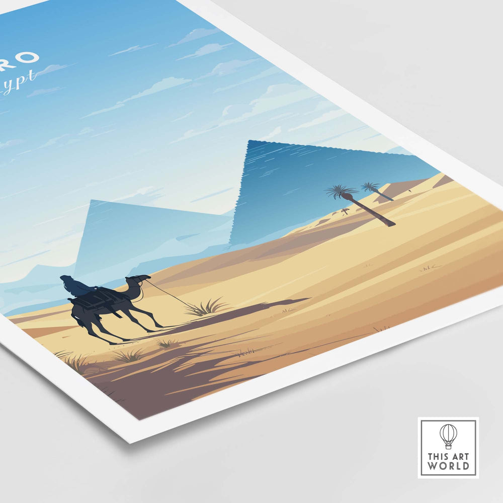 Cairo Poster - Pyramids