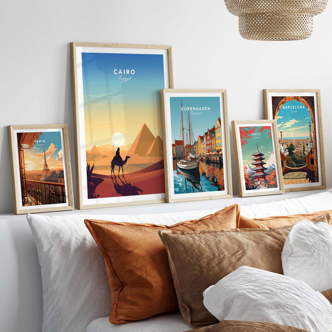Cairo Travel Poster