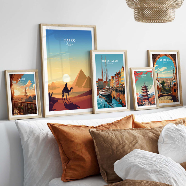 Cairo Travel Poster