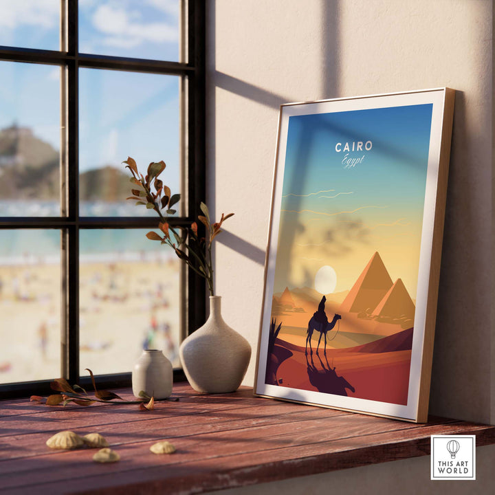 Cairo Travel Poster