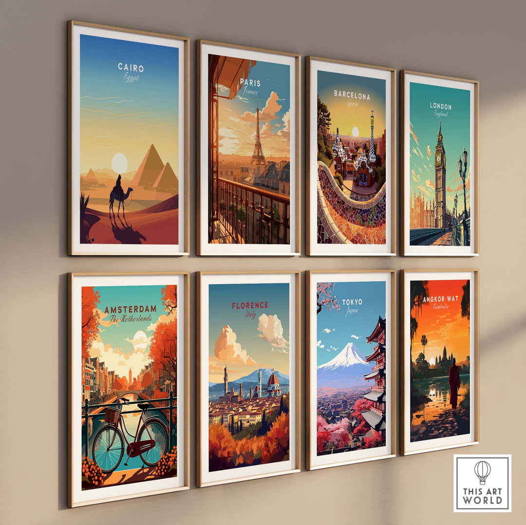 Cairo Travel Poster