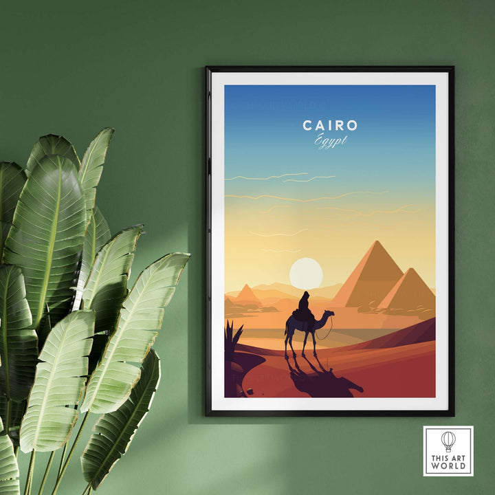 Cairo Travel Poster