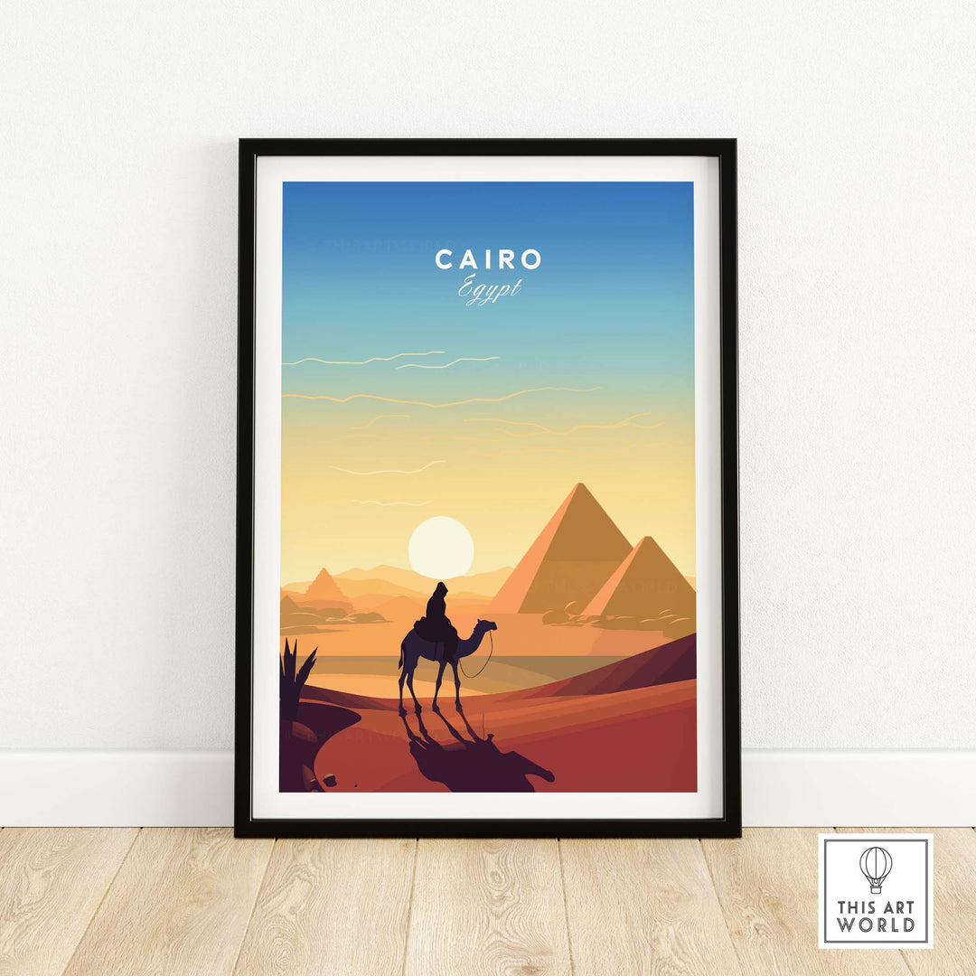 Cairo Travel Poster