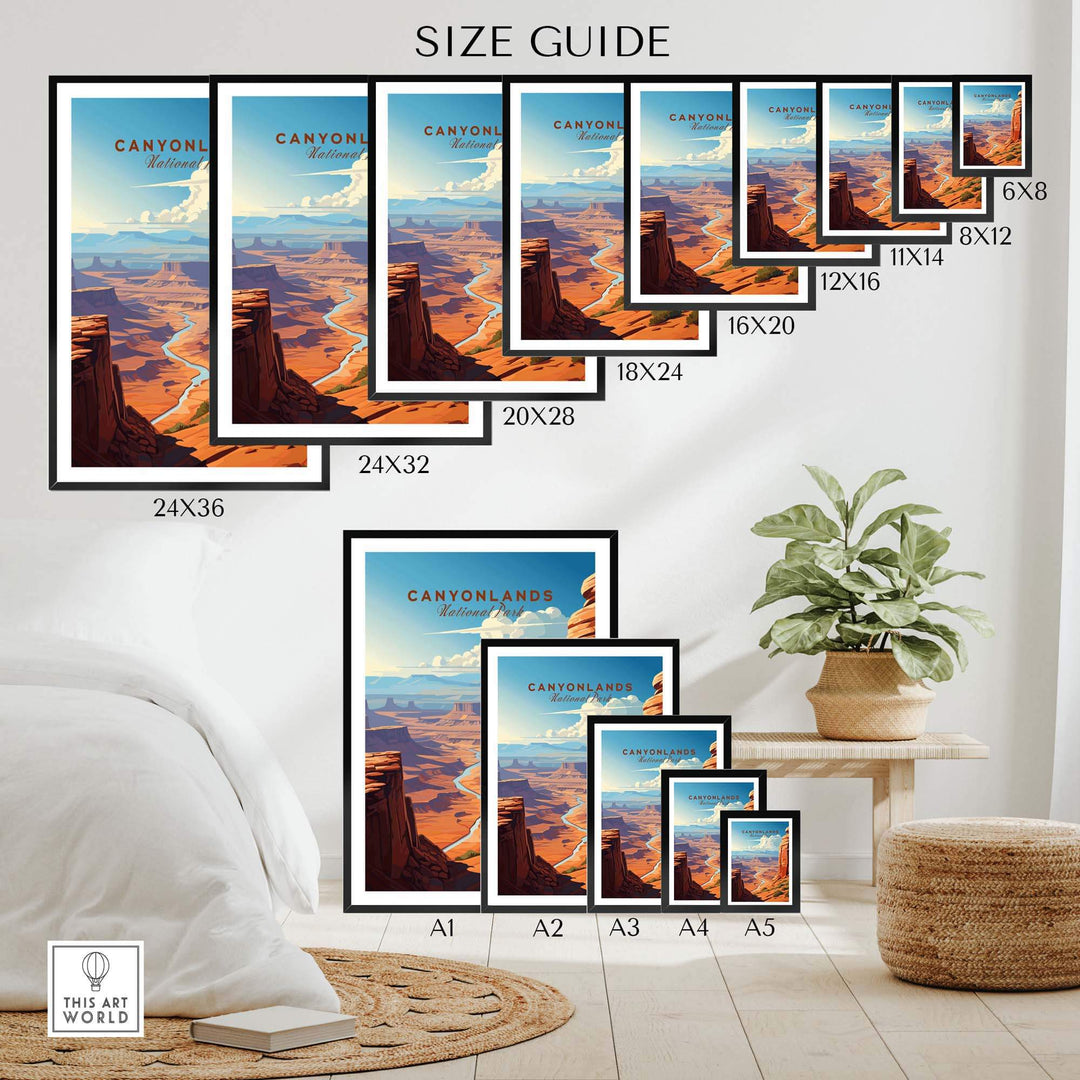 Canyonlands Print National Park