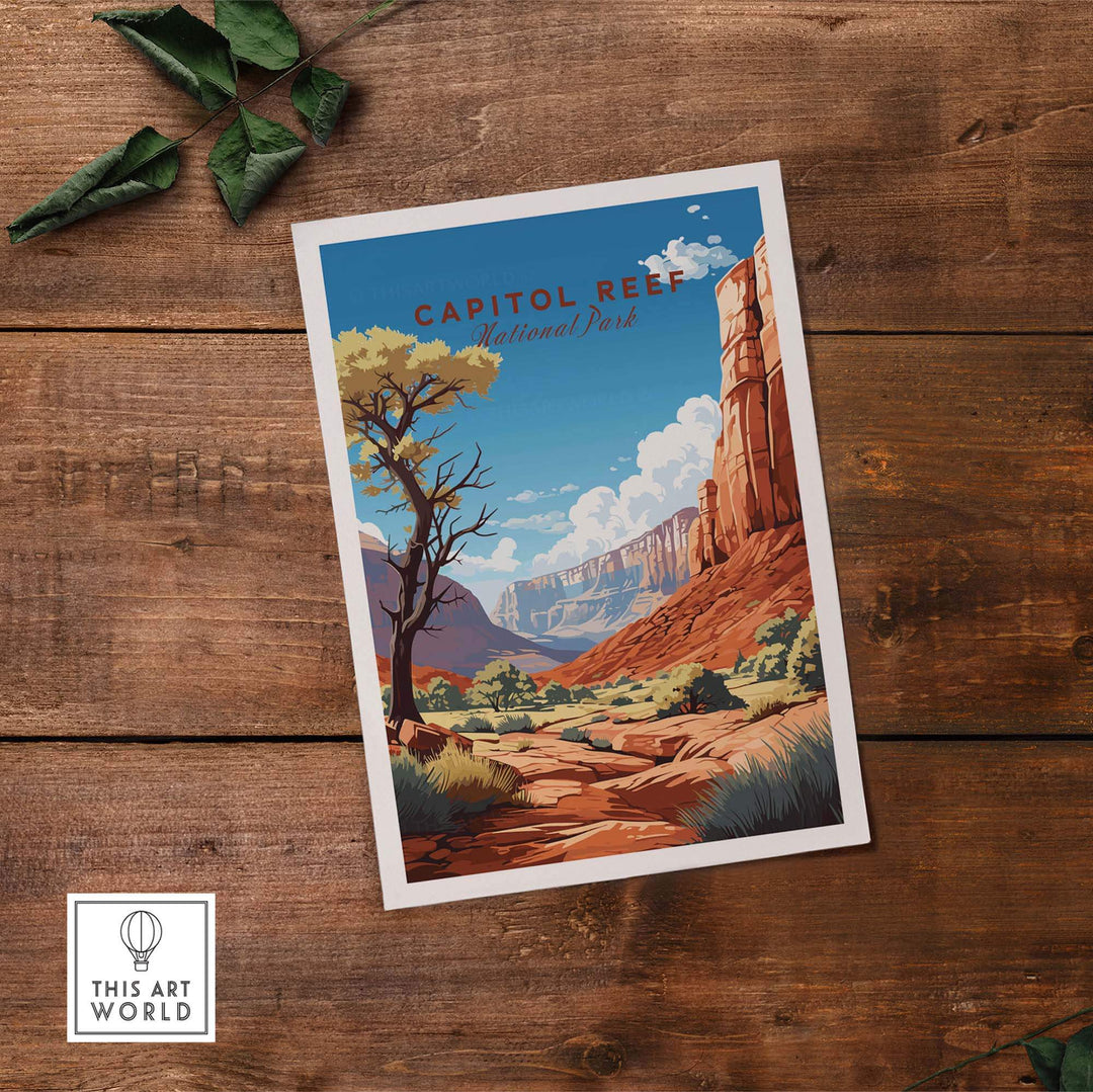 Capitol Reef National Park Poster