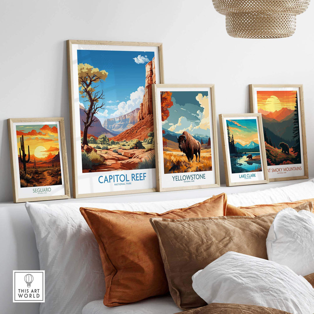 Capitol Reef Print National Park