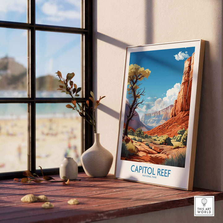 Capitol Reef Print National Park