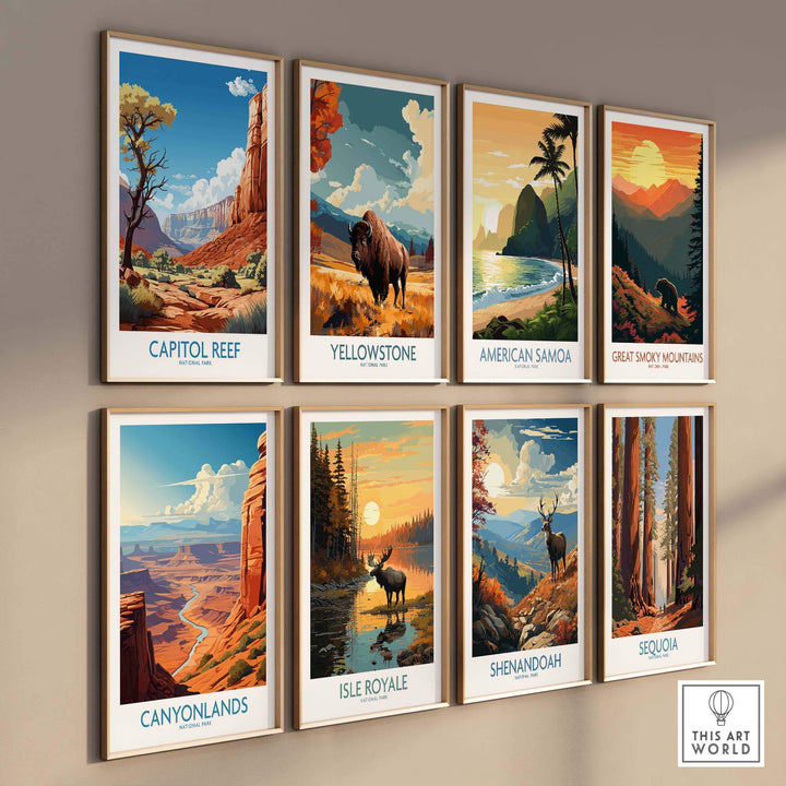 Capitol Reef Print National Park