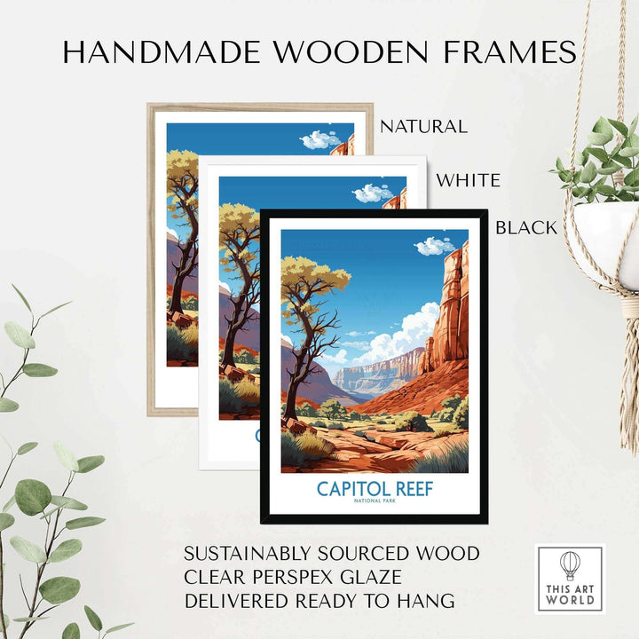Capitol Reef Print National Park
