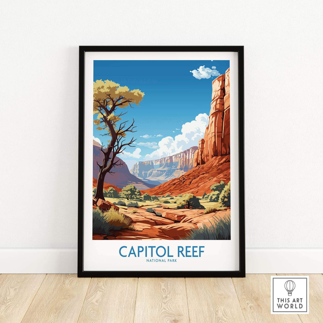 Capitol Reef Print National Park