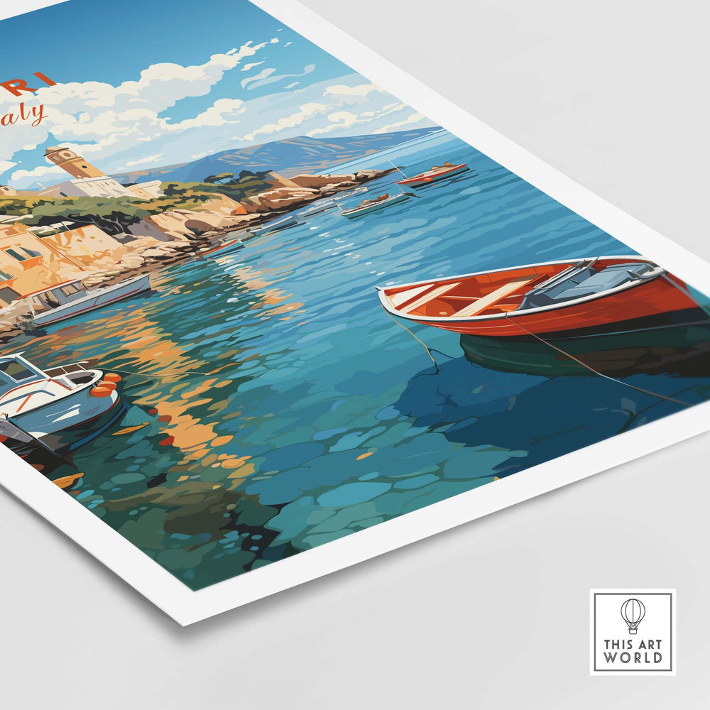 Capri Italy Wall Art Poster