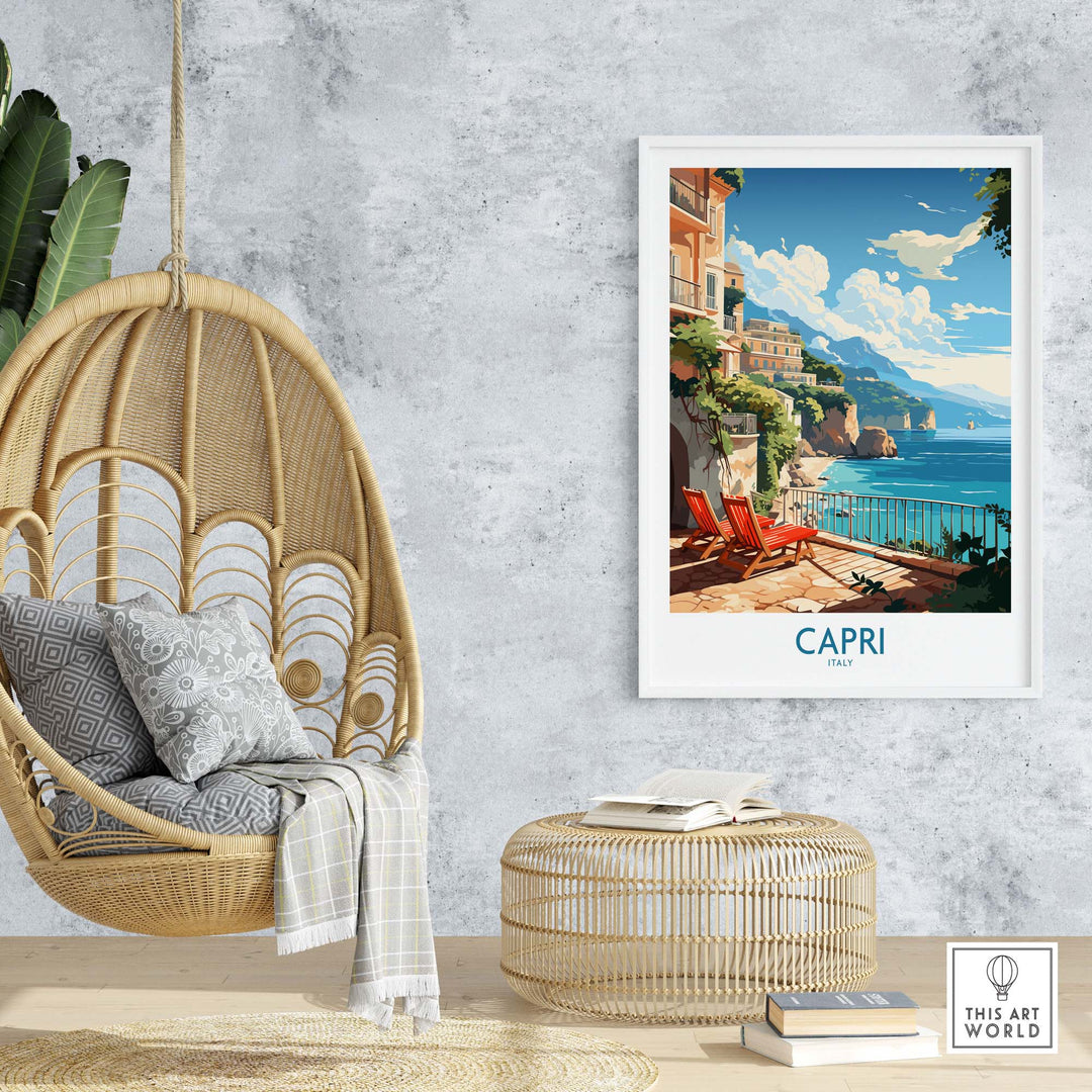 Capri Italy Wall Art Print
