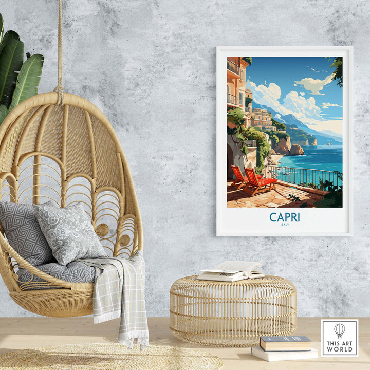Capri Italy Wall Art Print